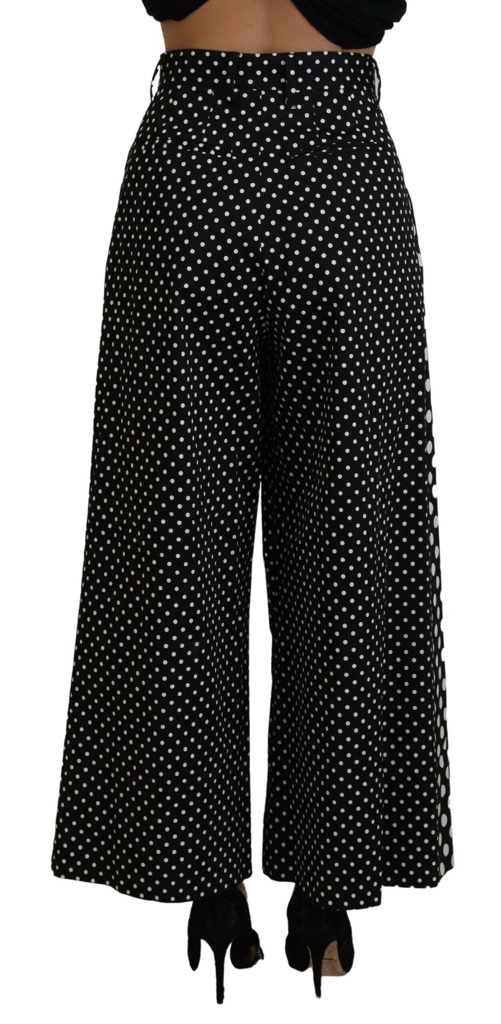 Dolce & Gabbana Multicolor Flared Pants for Women detail view