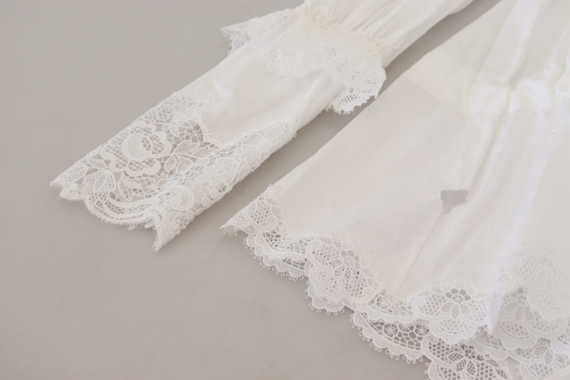 Dolce & Gabbana White Long Sleeve T-Shirt for Women additional view