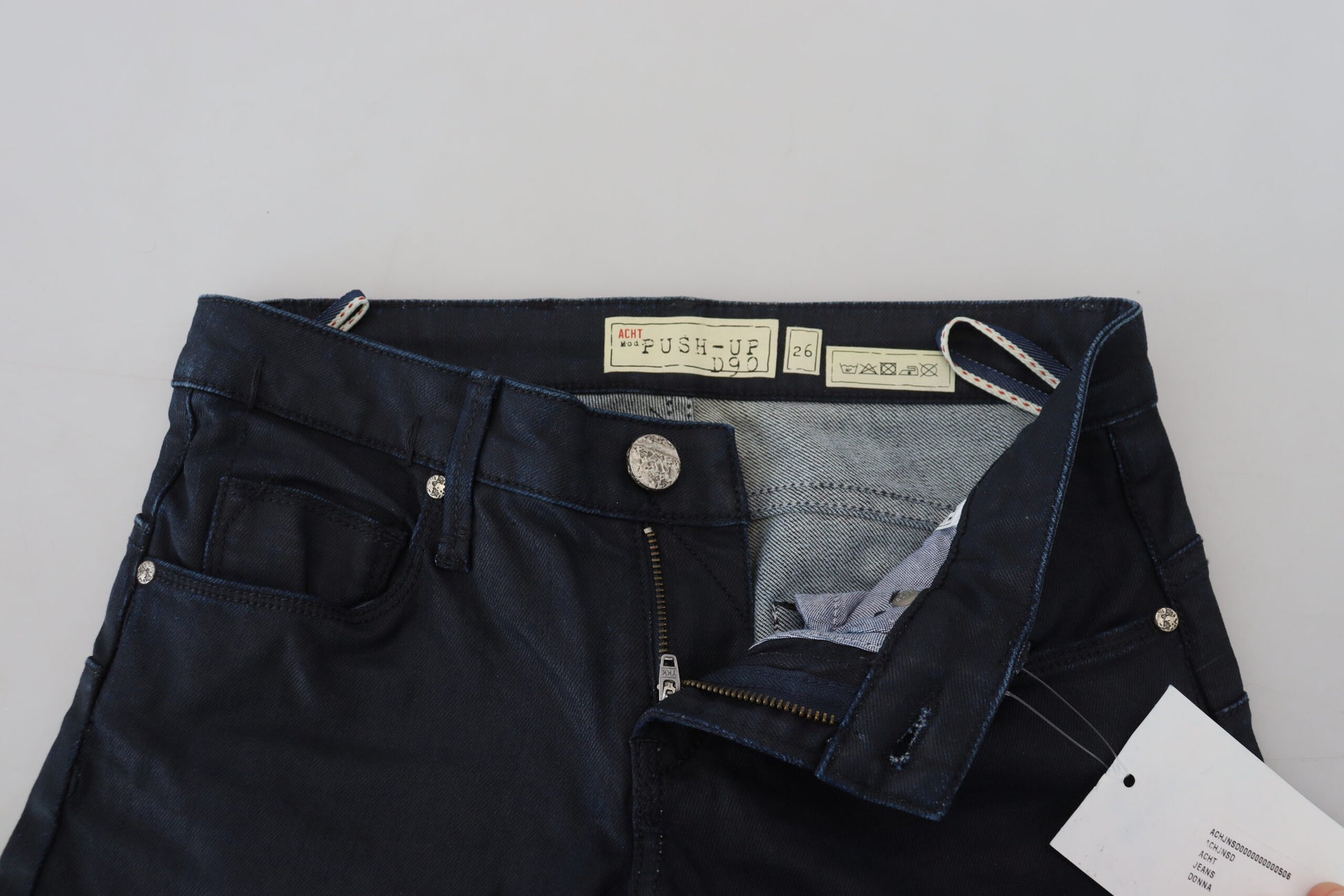 Acht Blue Slim Fit Jeans for Women side view