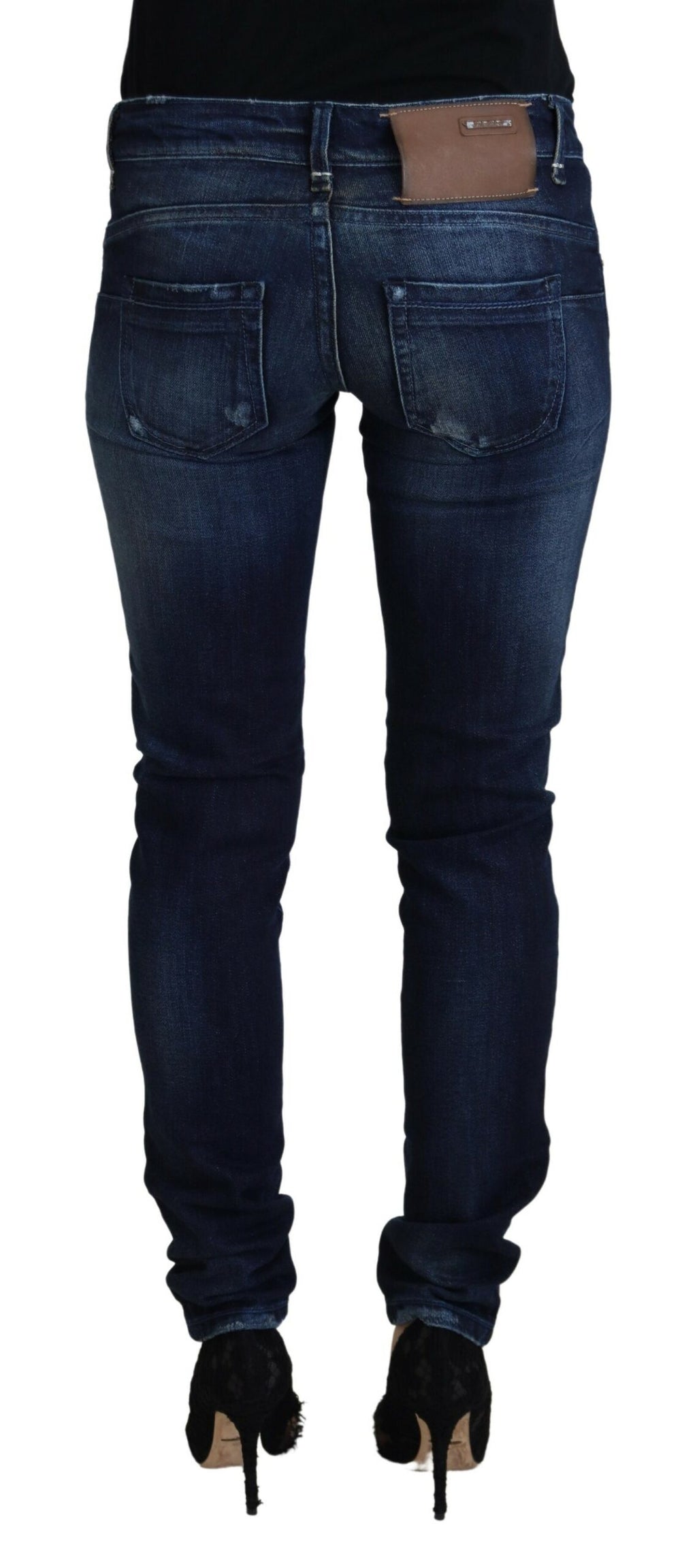 Acht Blue Slim Fit Jeans for Women detail view