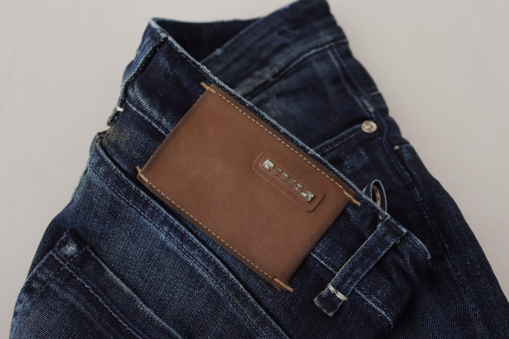 Acht Blue Slim Fit Jeans for Women additional view