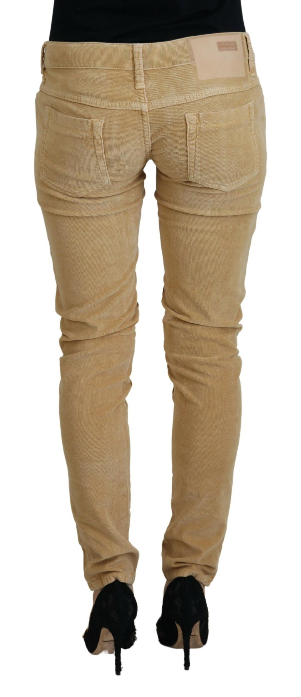 Acht Brown Slim Fit Jeans for Women detail view