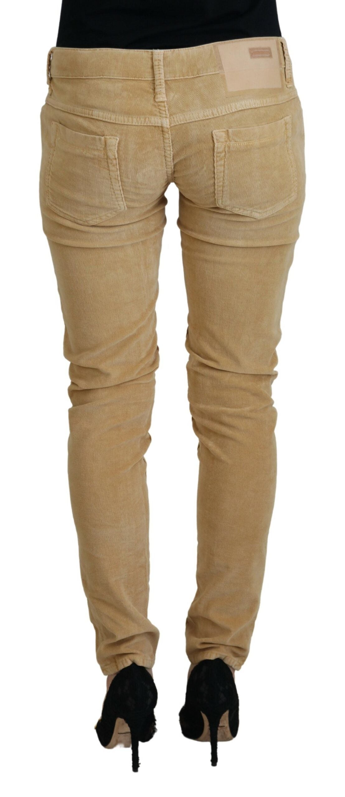 Acht Brown Slim Fit Jeans for Women detail view