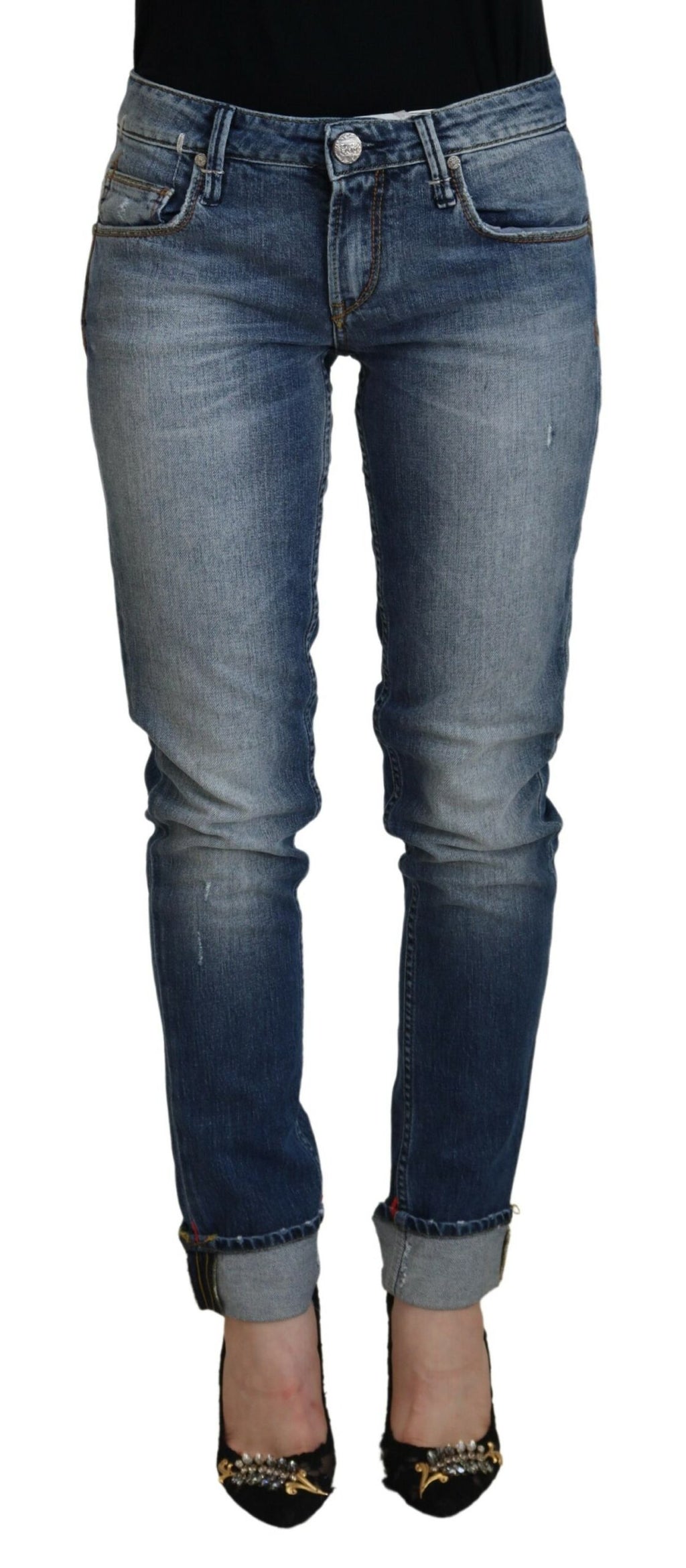 Acht Blue Slim Fit Jeans for Women
