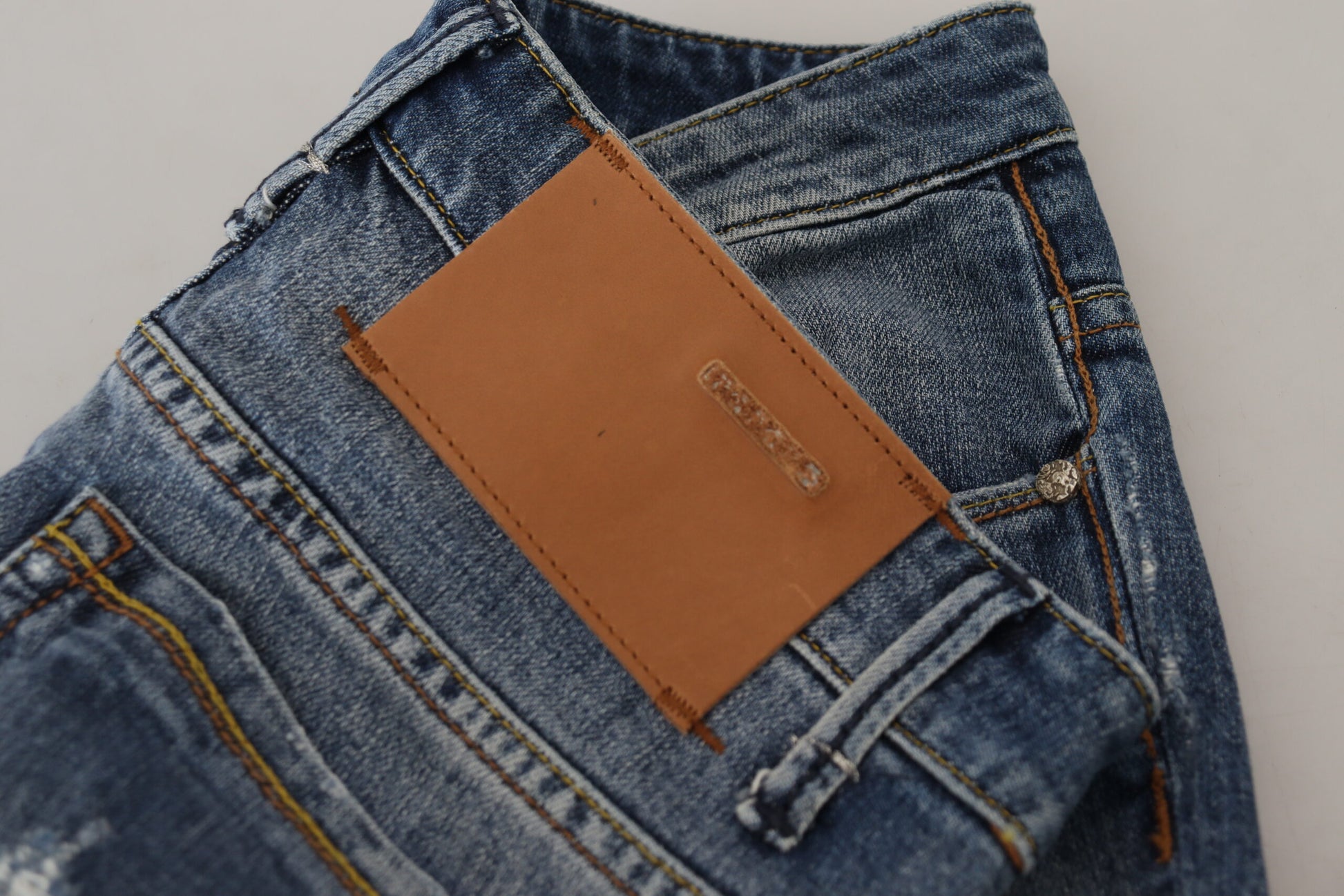 Acht Blue Slim Fit Jeans for Women additional view