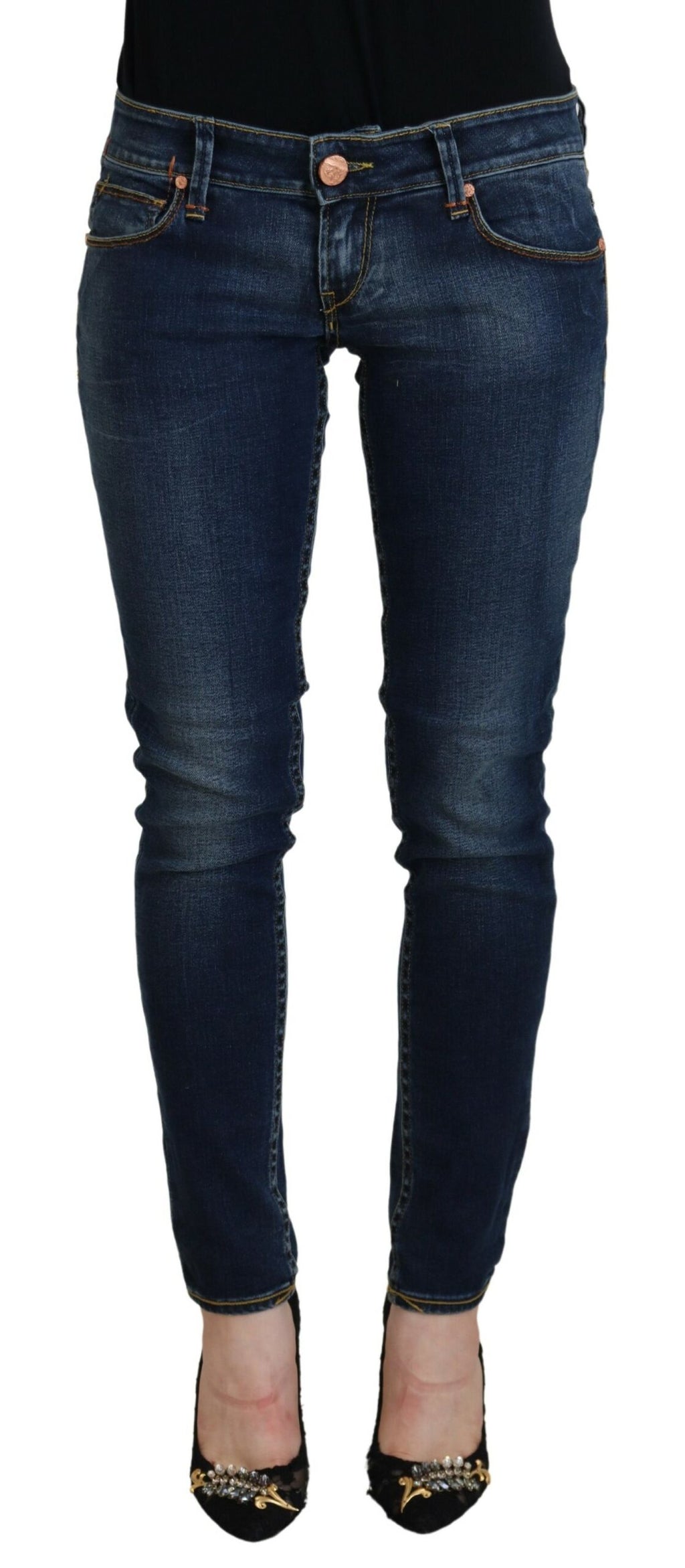 Acht Blue Skinny Jeans for Women