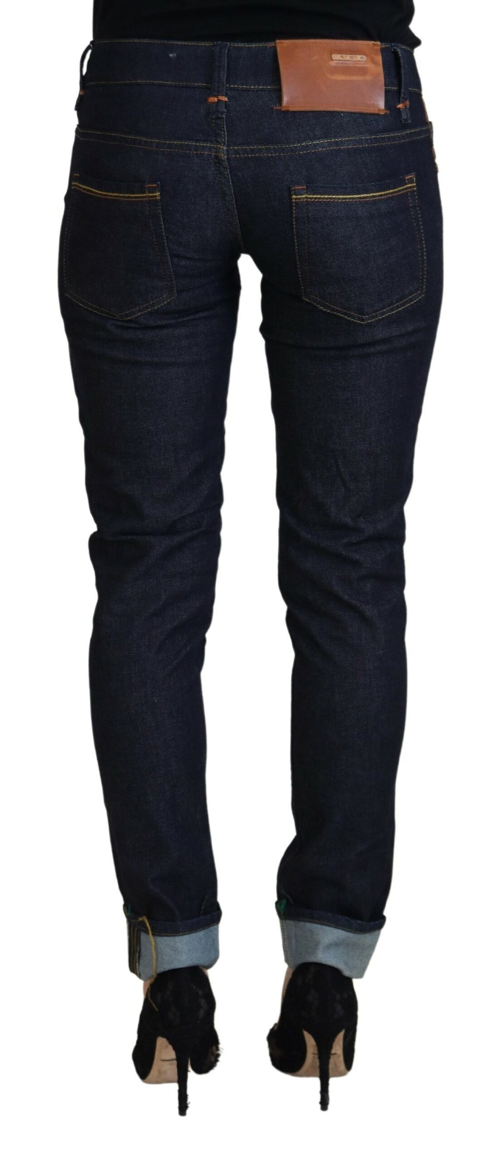 Acht Blue Slim Fit Jeans for Women detail view