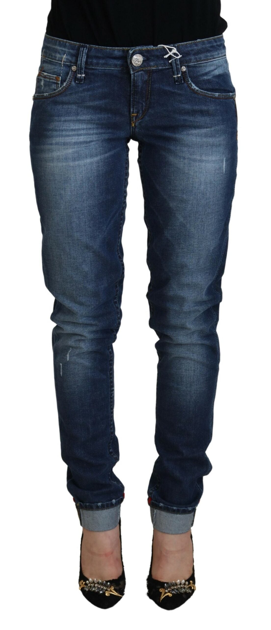 Acht Blue Slim Fit Jeans for Women