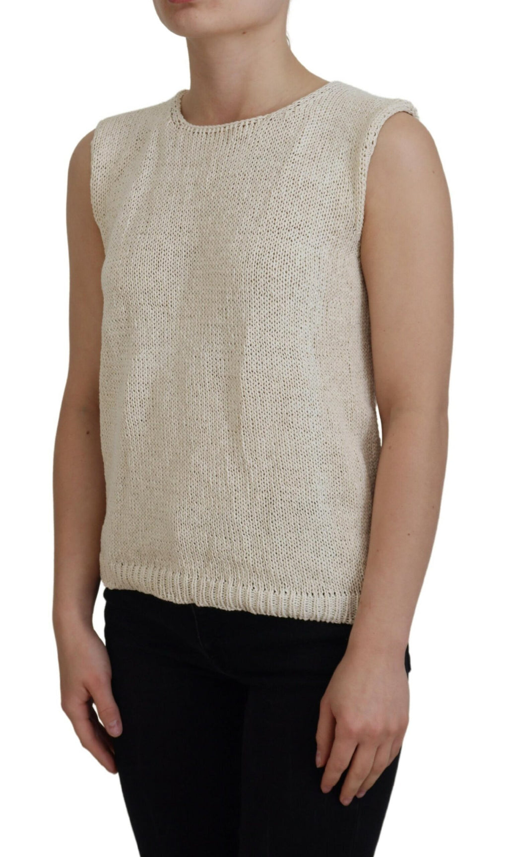 PINK MEMORIES Beige Tank Tops T for Women alternate view
