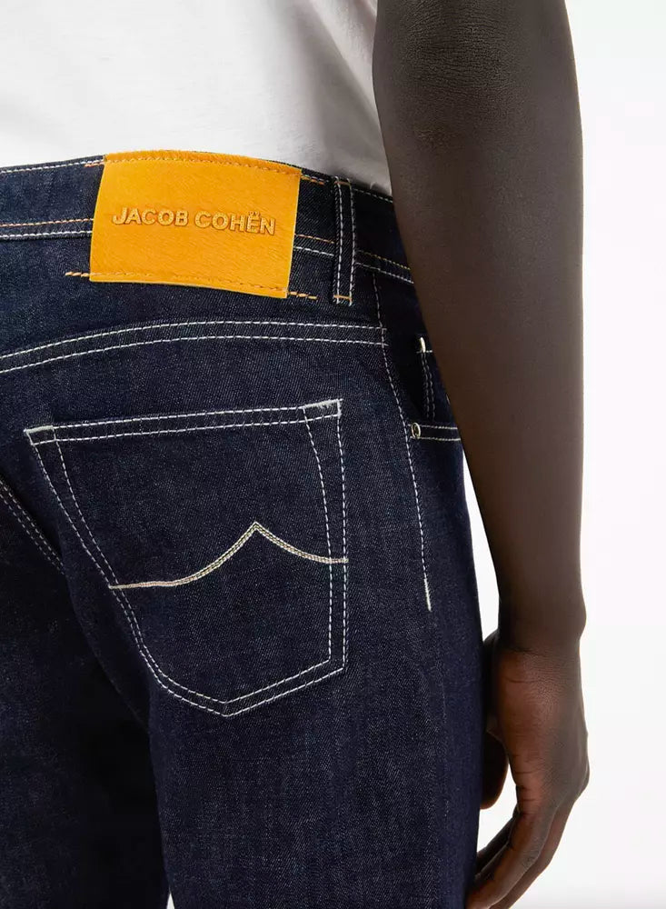 Jacob Cohen Blue Straight Leg Jeans for Men additional view