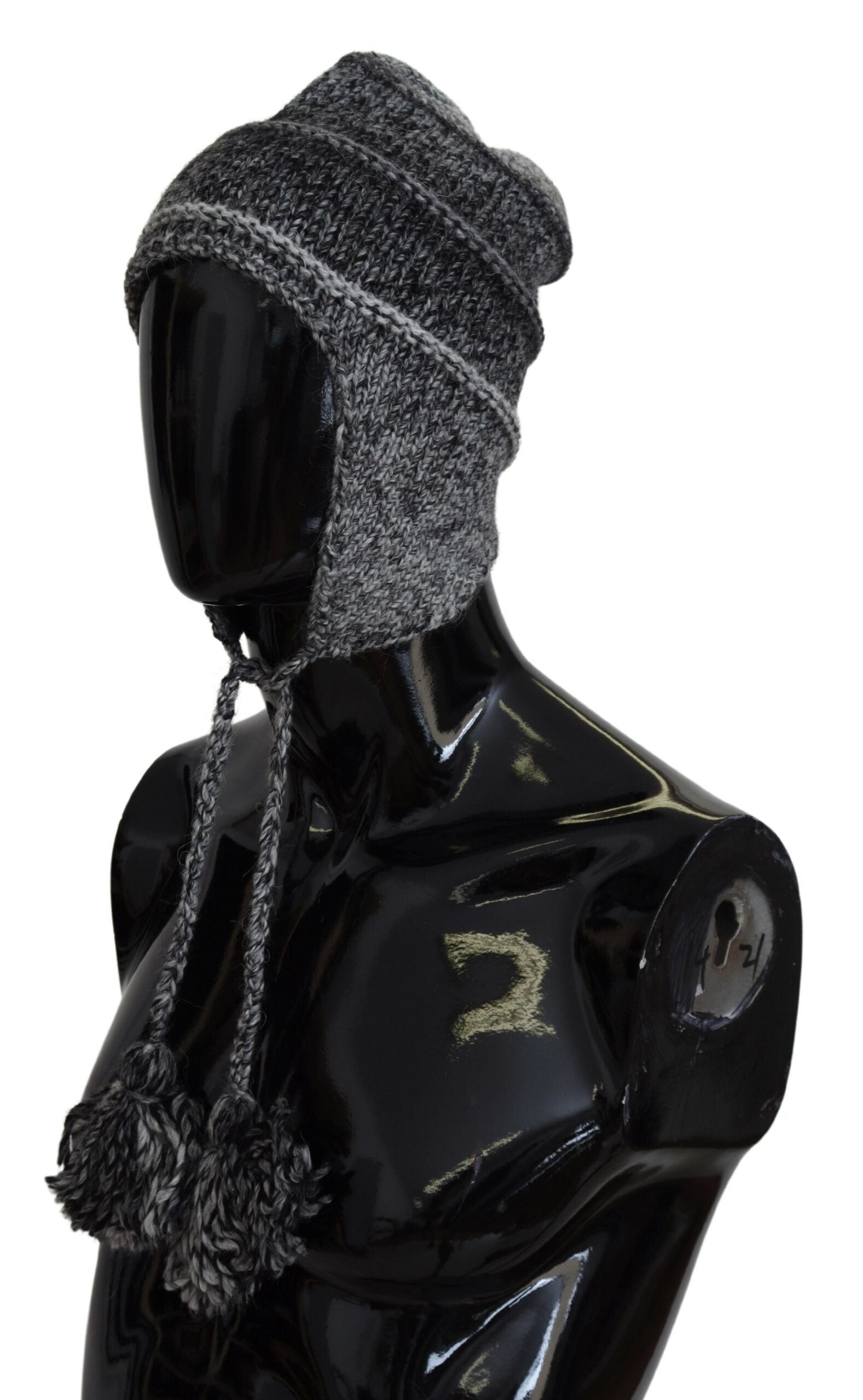 Dolce & Gabbana Grey Beanie for Men alternate view