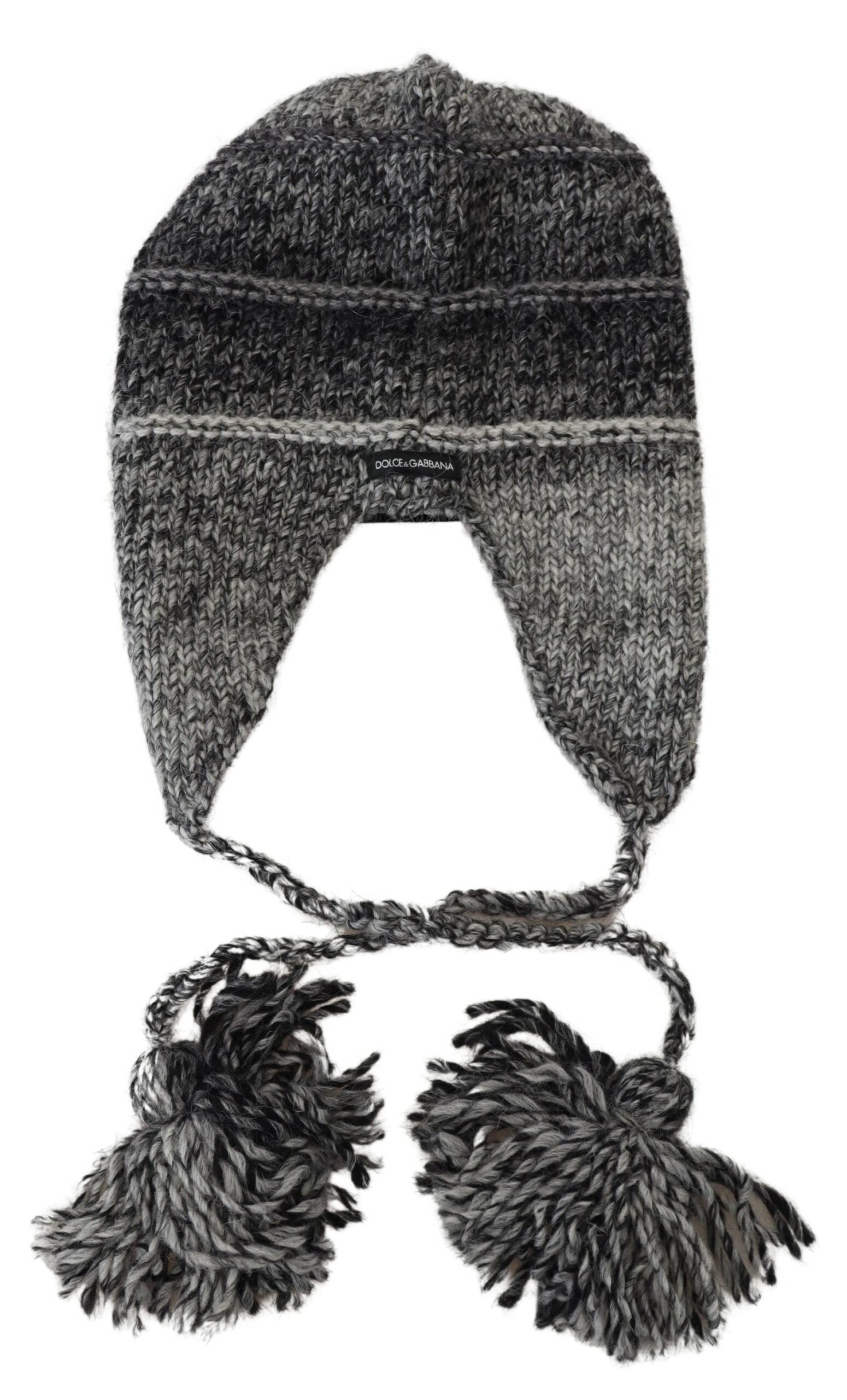 Dolce & Gabbana Grey Beanie for Men additional view