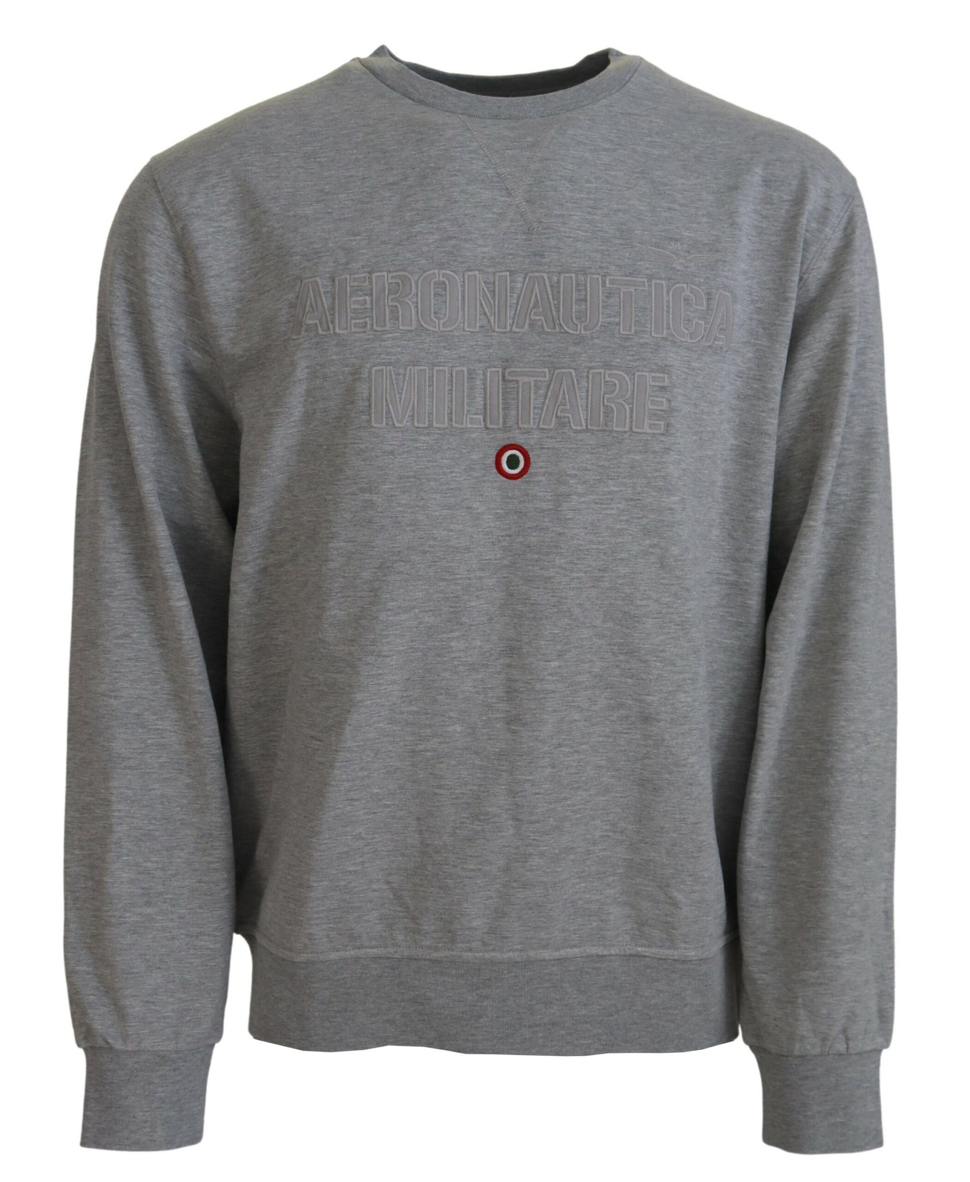 Aeronautica Militare Grey Sweatshirt for Men