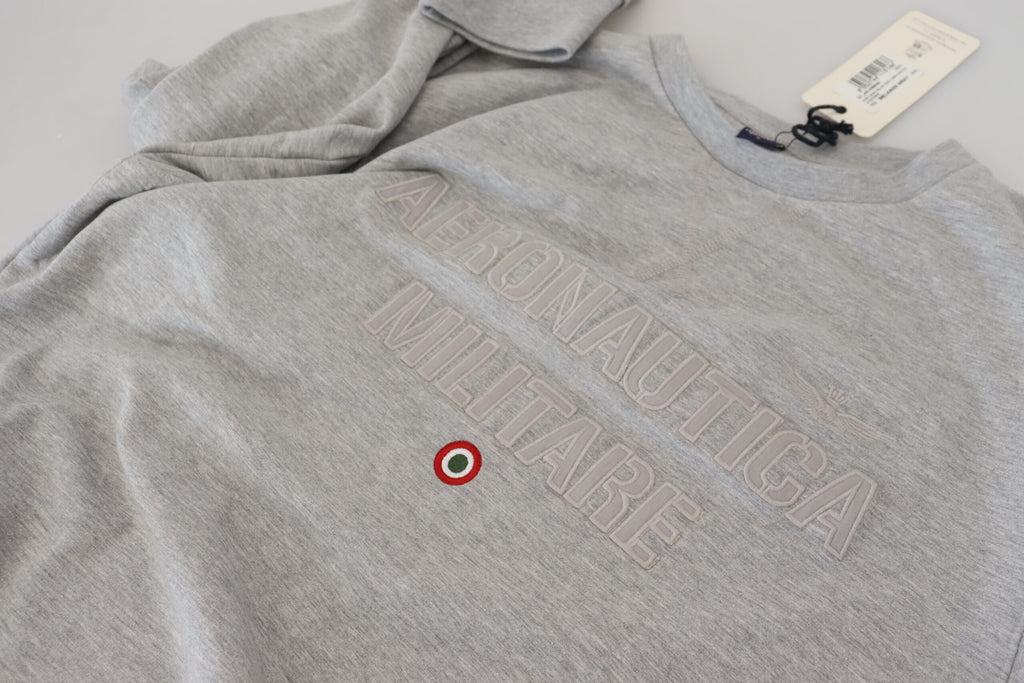 Aeronautica Militare Grey Sweatshirt for Men additional view