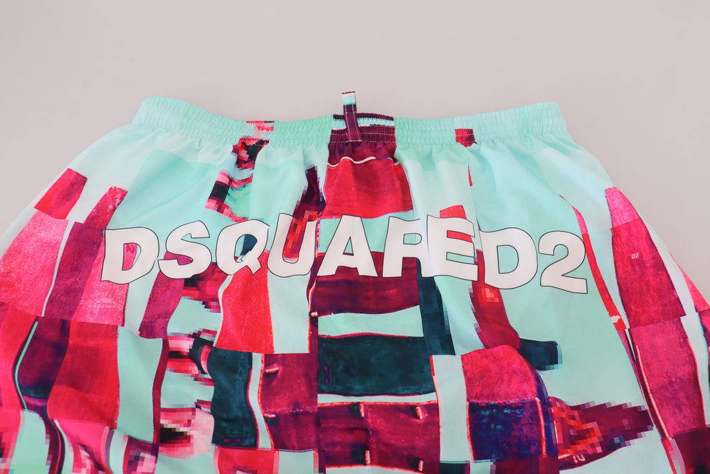 Dsquared² Multicolor Swim Shorts for Men additional view