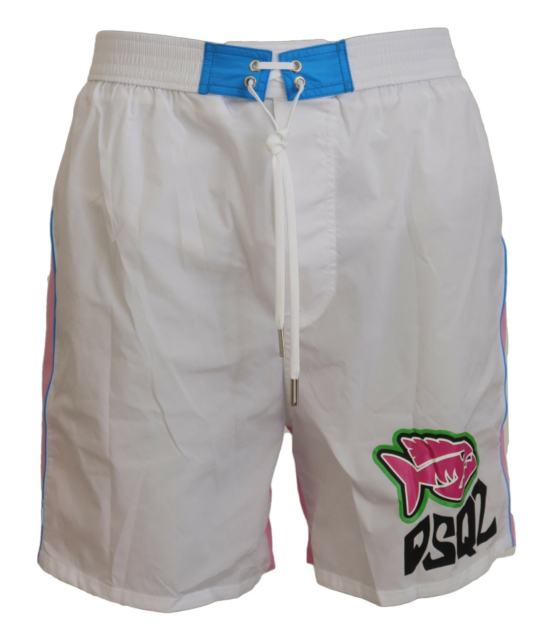 Dsquared² White Swim Shorts for Men