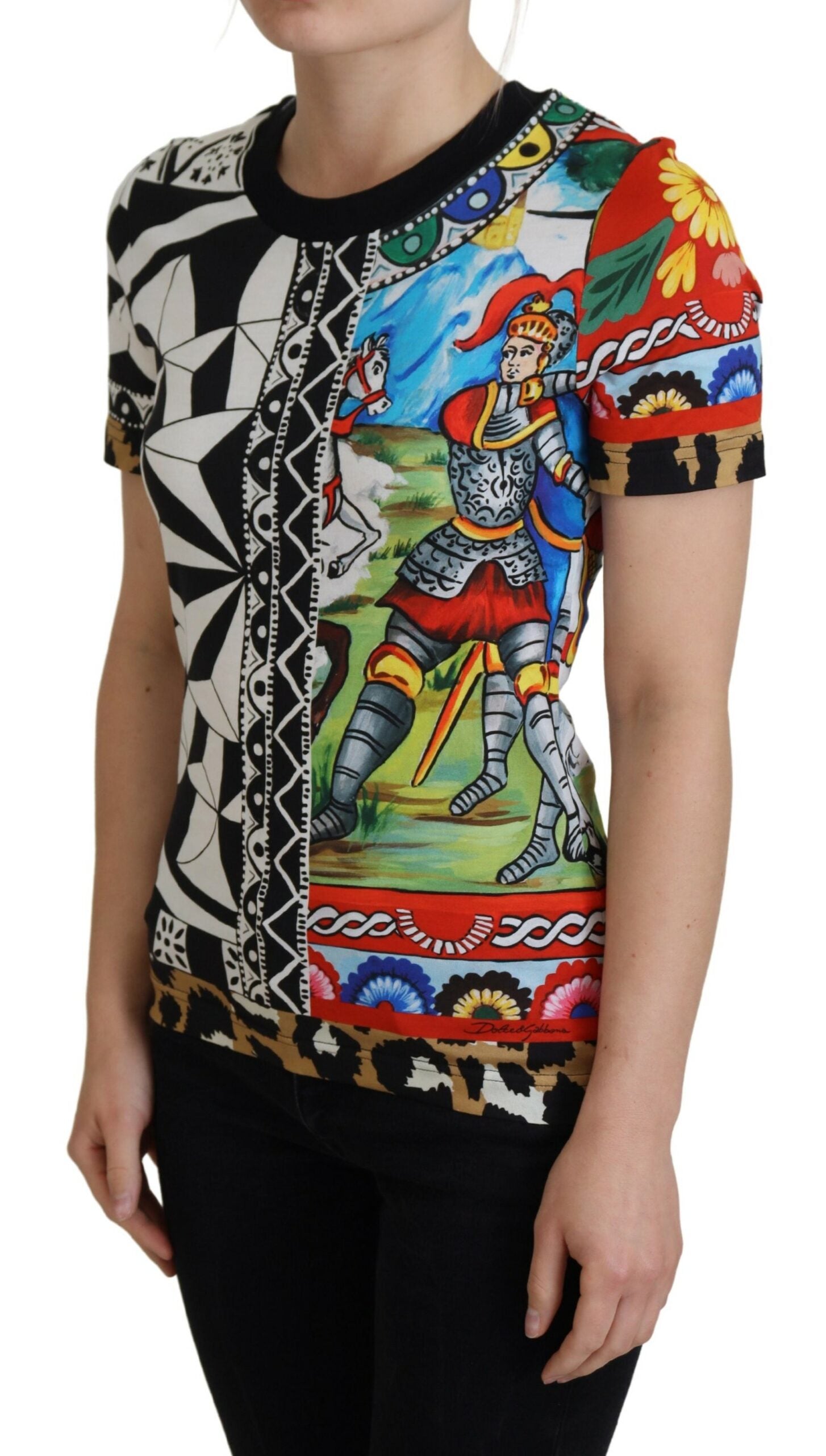 Dolce & Gabbana Multicolor T-Shirt for Women alternate view