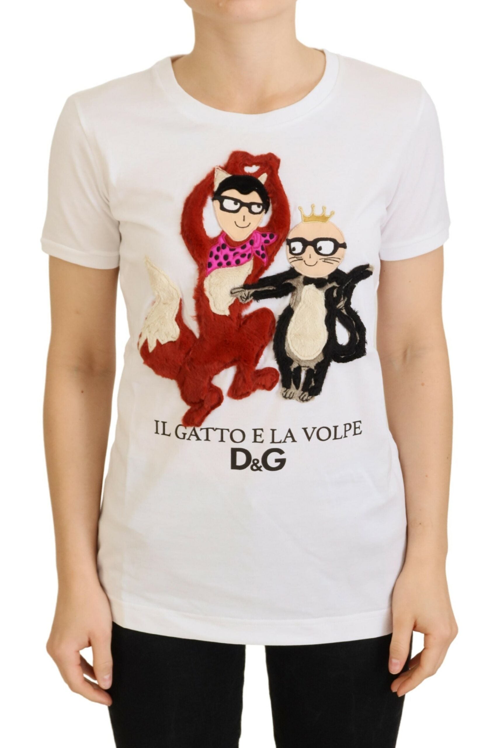 Dolce & Gabbana White T-Shirt for Women