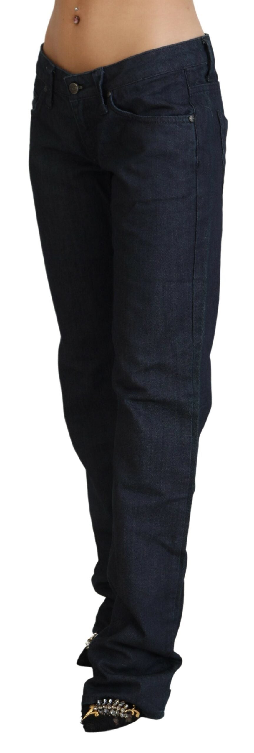 Exte Blue Straight Leg Jeans for Women alternate view