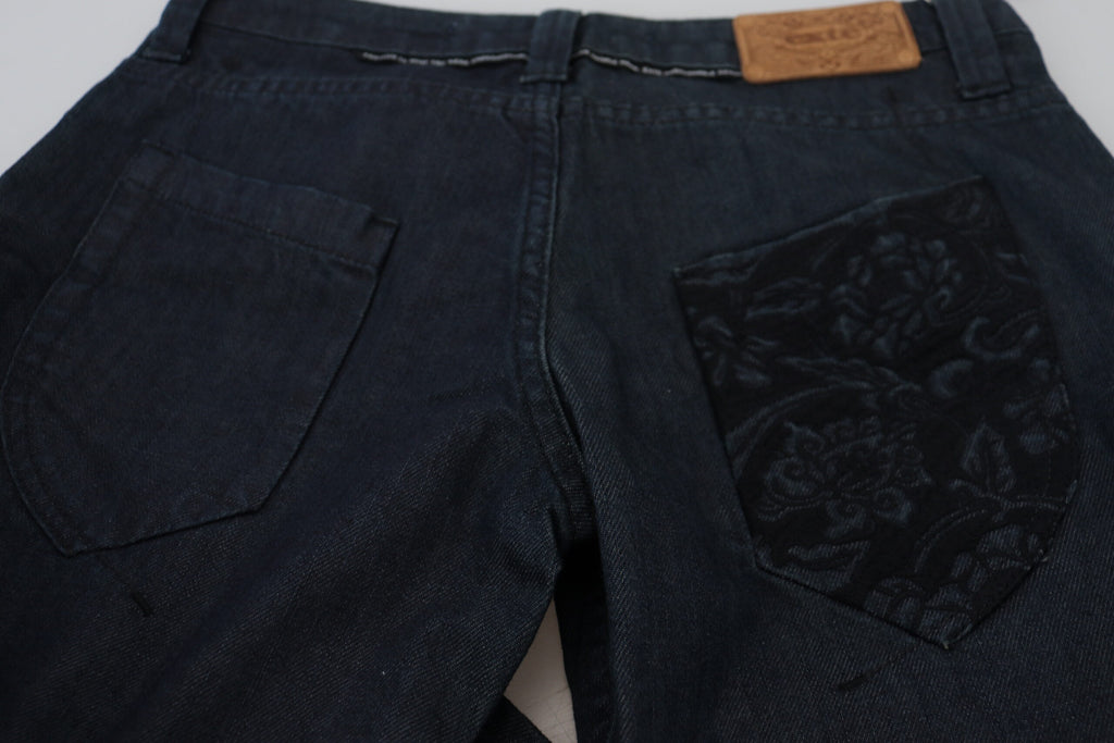 Exte Blue Straight Leg Jeans for Women additional view