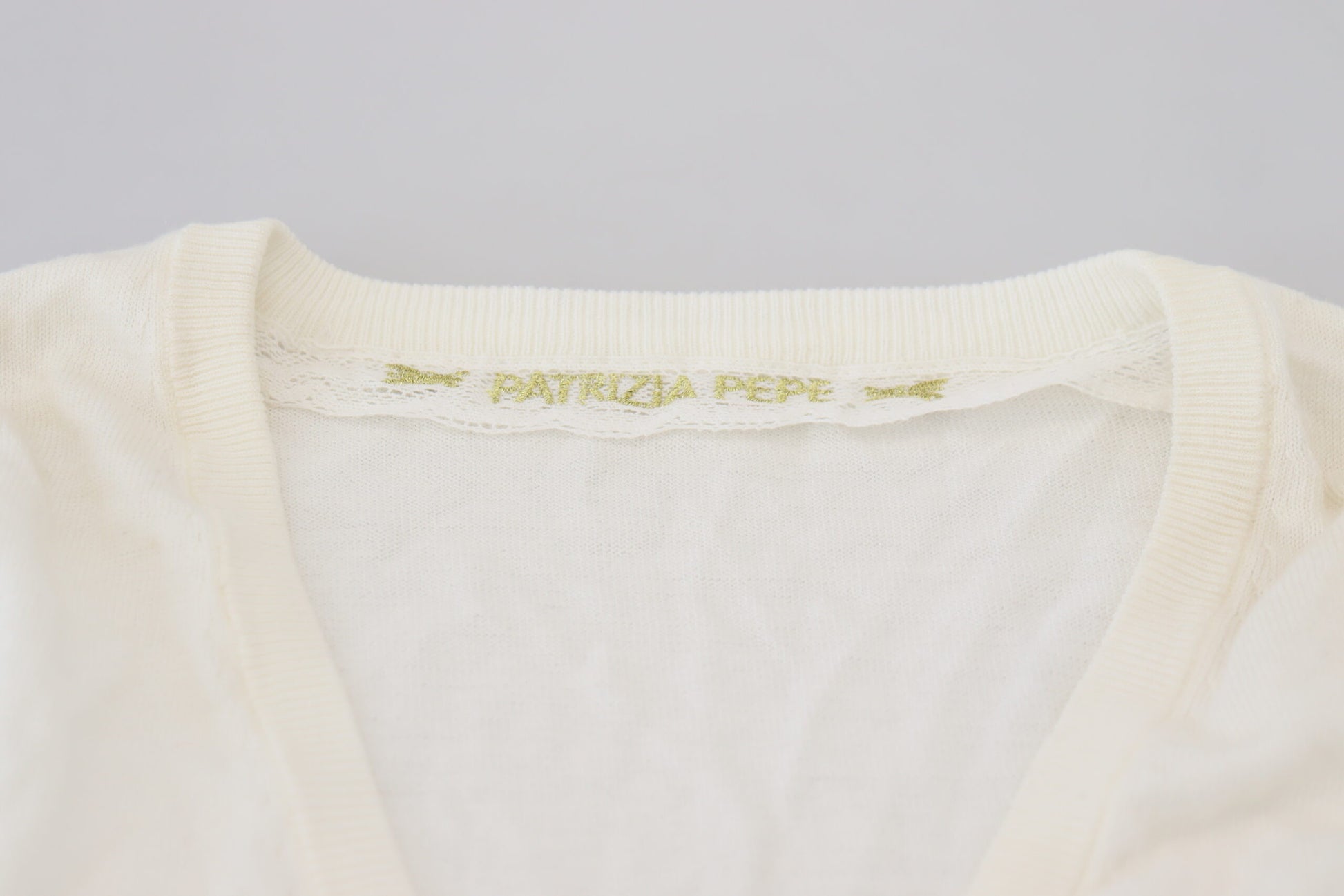 Patrizia Pepe White Long Sleeve T-Shirt for Women additional view