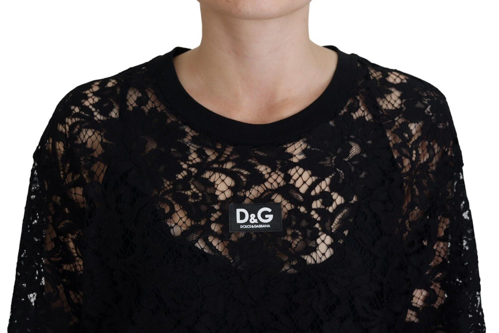 Dolce & Gabbana Black Short for Women side view