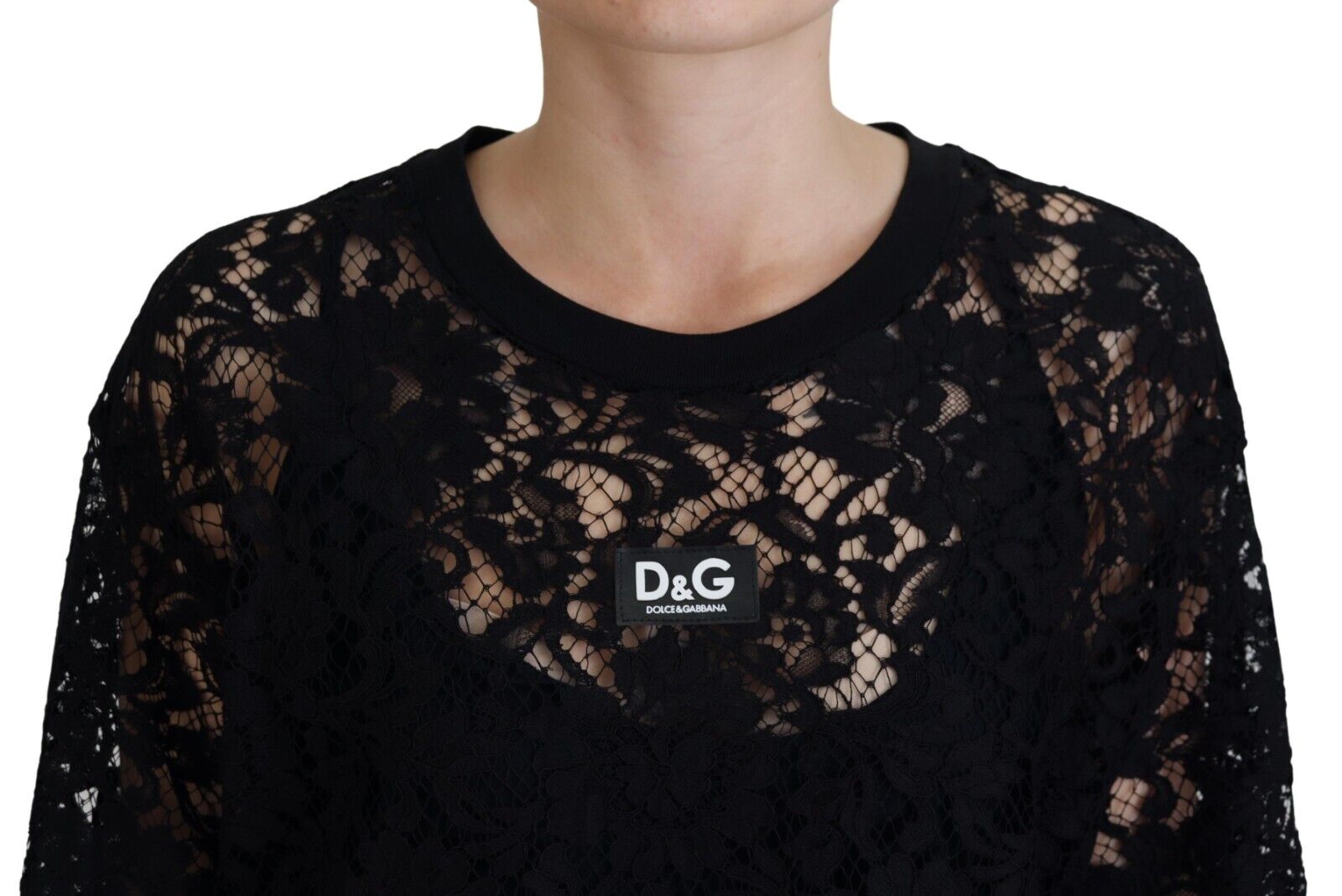 Dolce & Gabbana Black Short for Women side view