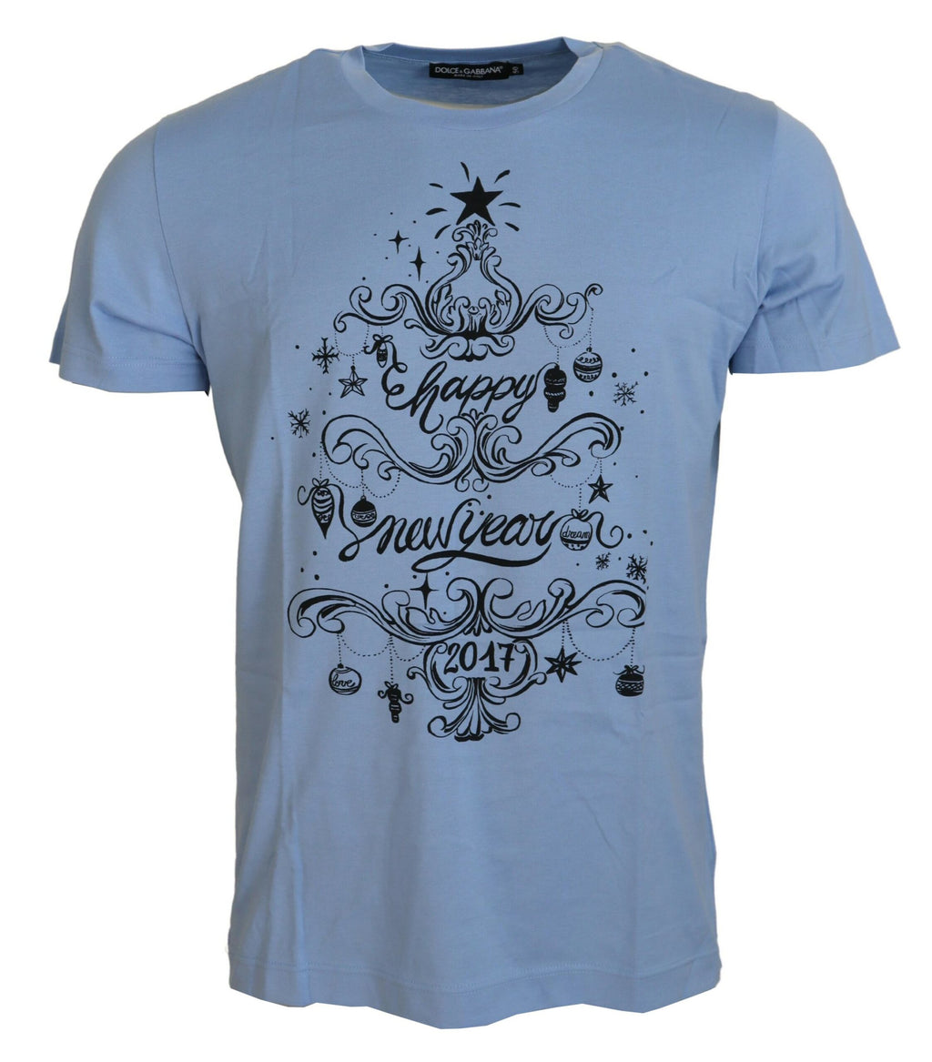 Dolce & Gabbana Blue T-Shirt for Men