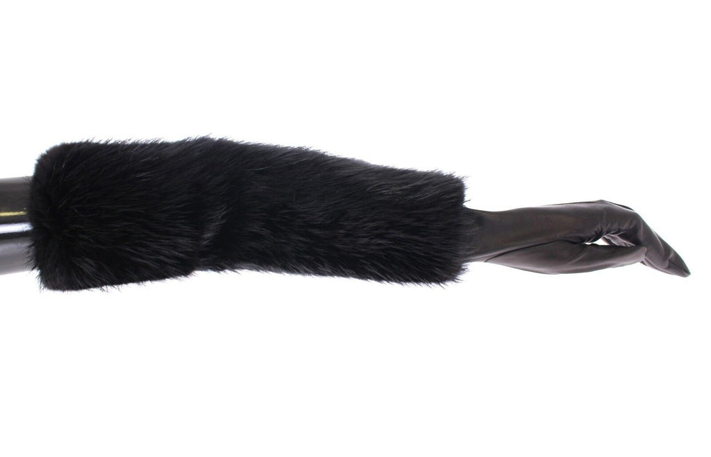 Dolce & Gabbana Black Gloves for Women