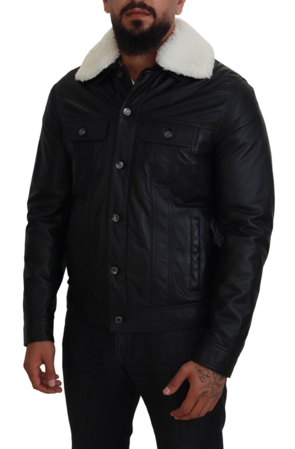 Dolce & Gabbana Black Bomber for Men additional view