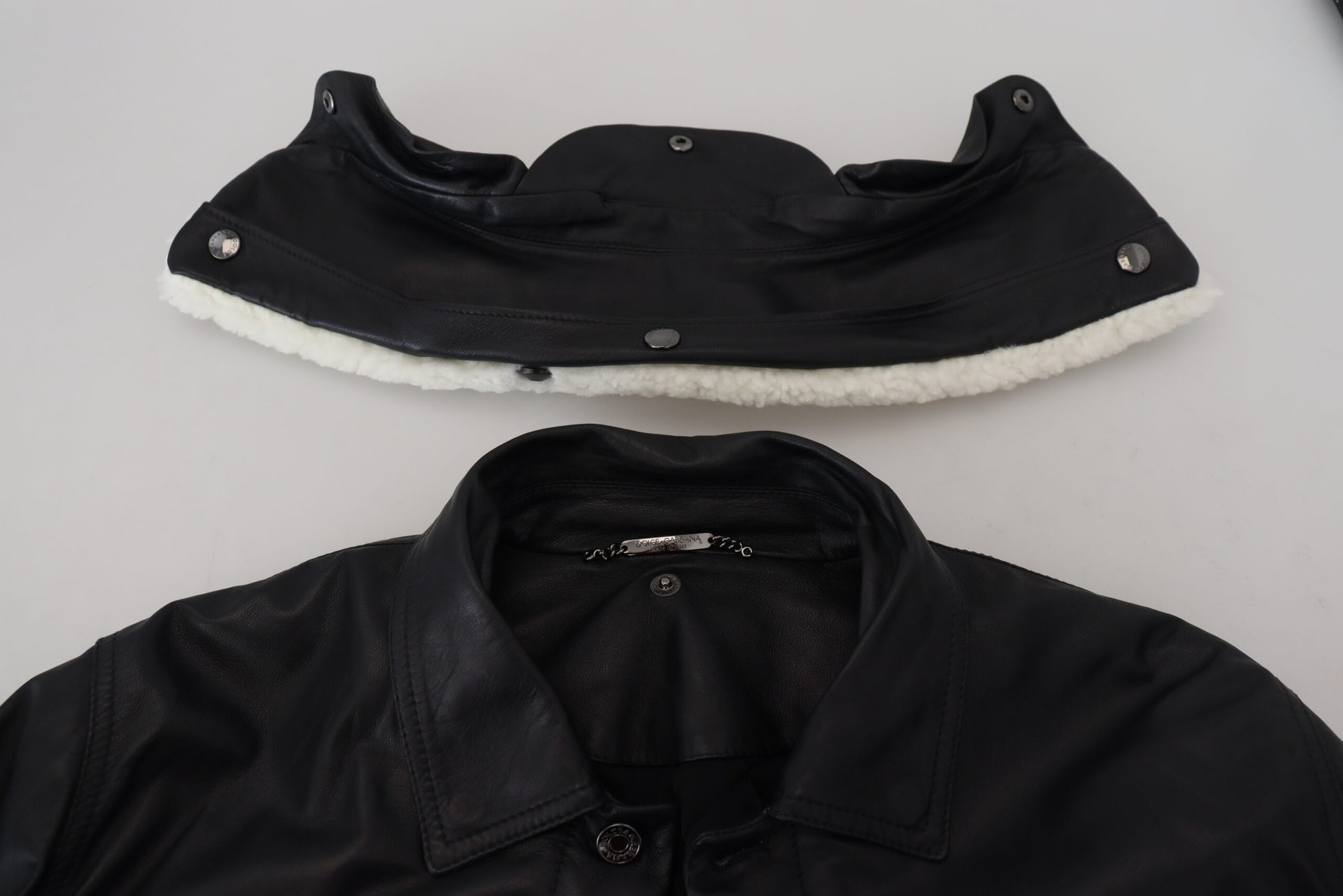 Dolce & Gabbana Black Bomber for Men additional view