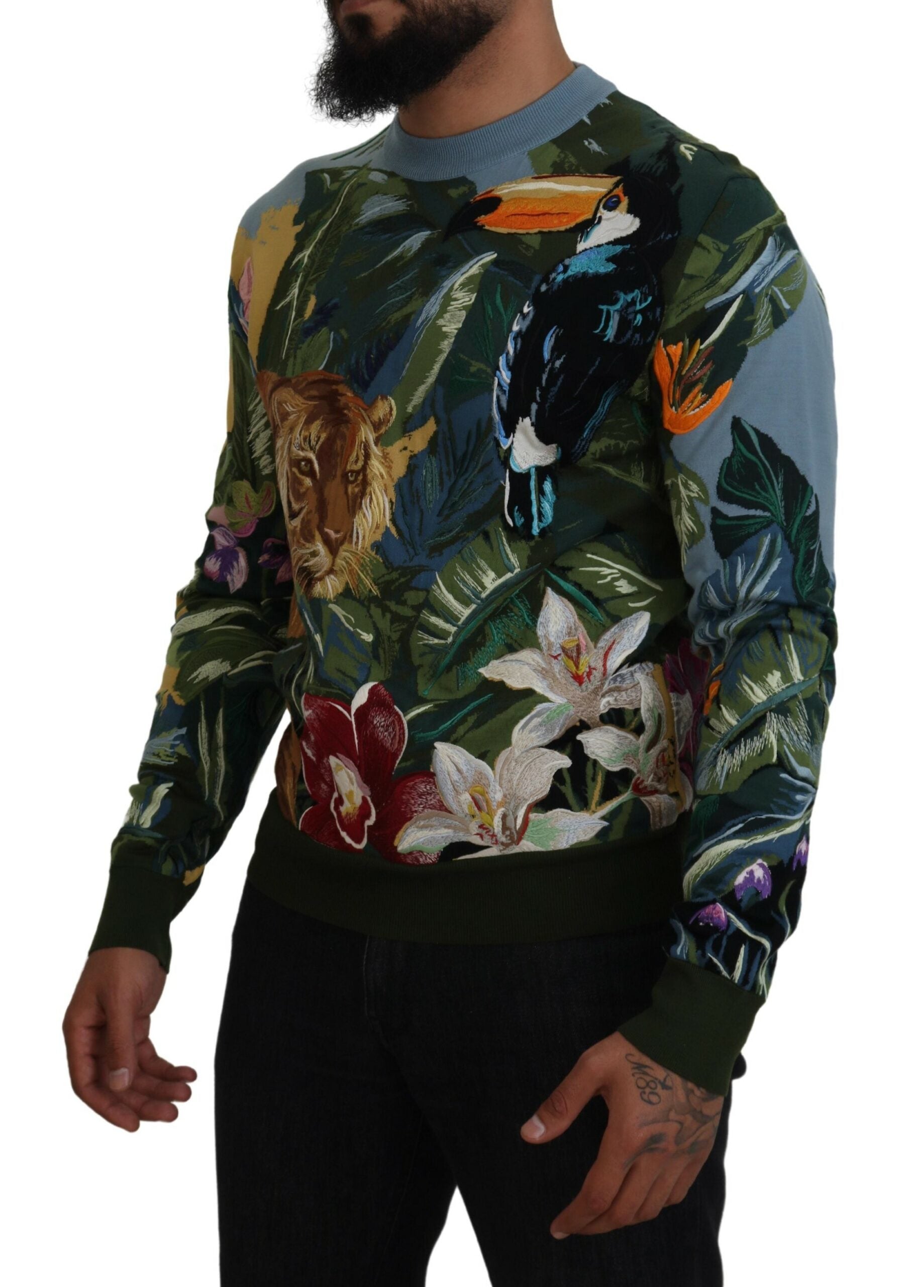Dolce & Gabbana Multicolor Sweatshirt for Men alternate view