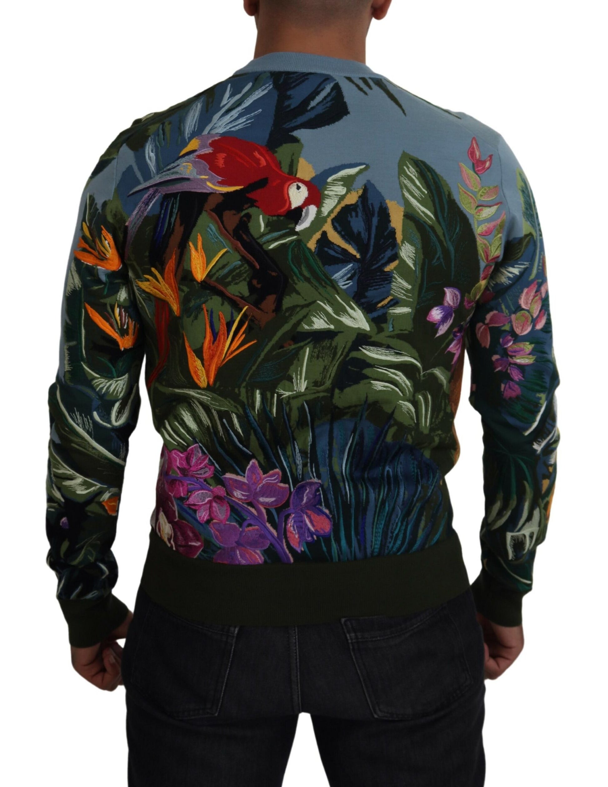 Dolce & Gabbana Multicolor Sweatshirt for Men detail view