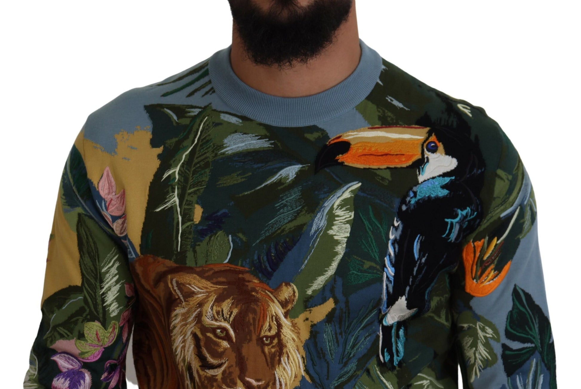 Dolce & Gabbana Multicolor Sweatshirt for Men side view
