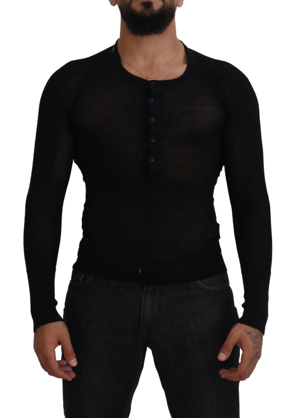 Dolce & Gabbana Black Cashmere for Men