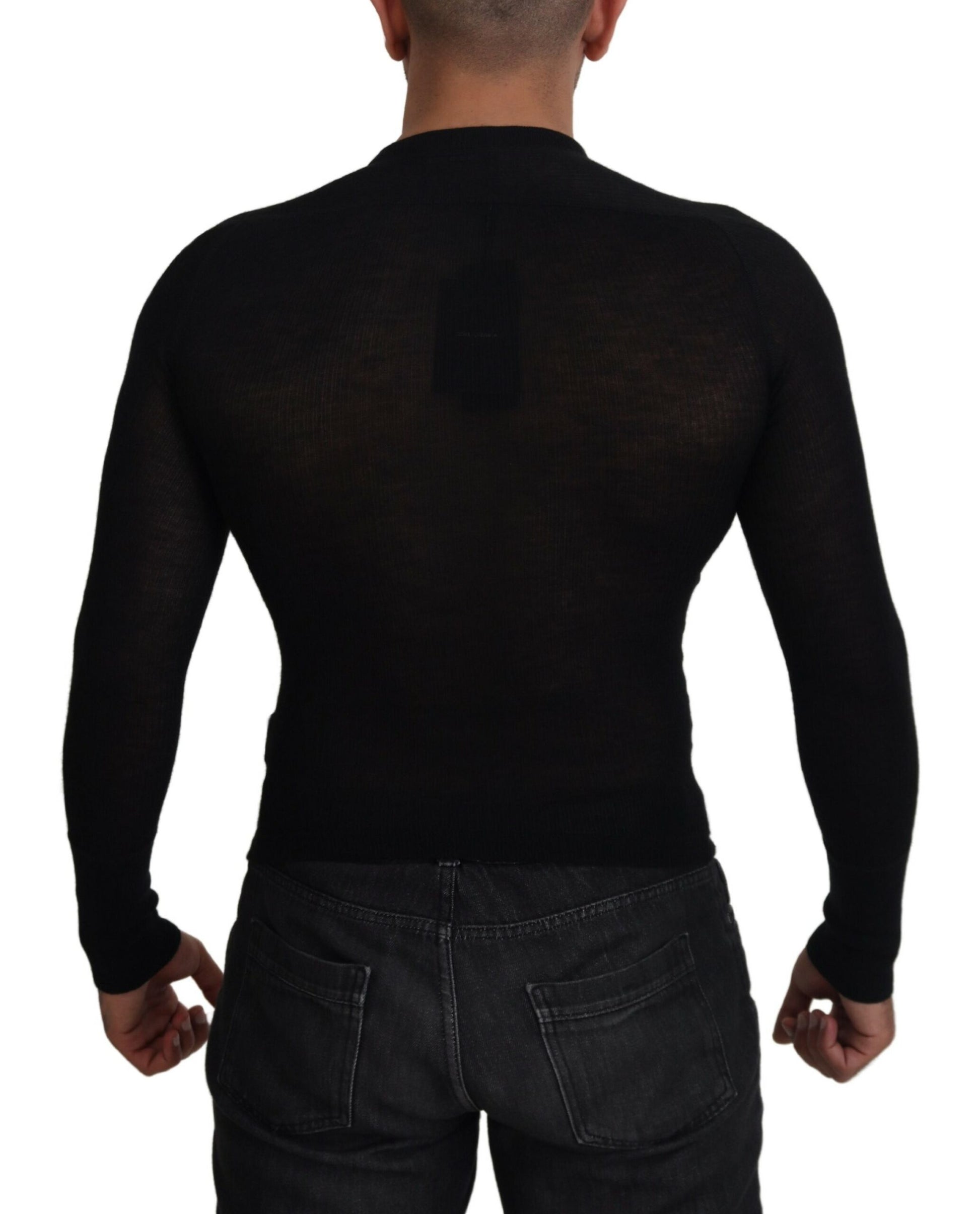 Dolce & Gabbana Black Cashmere for Men detail view