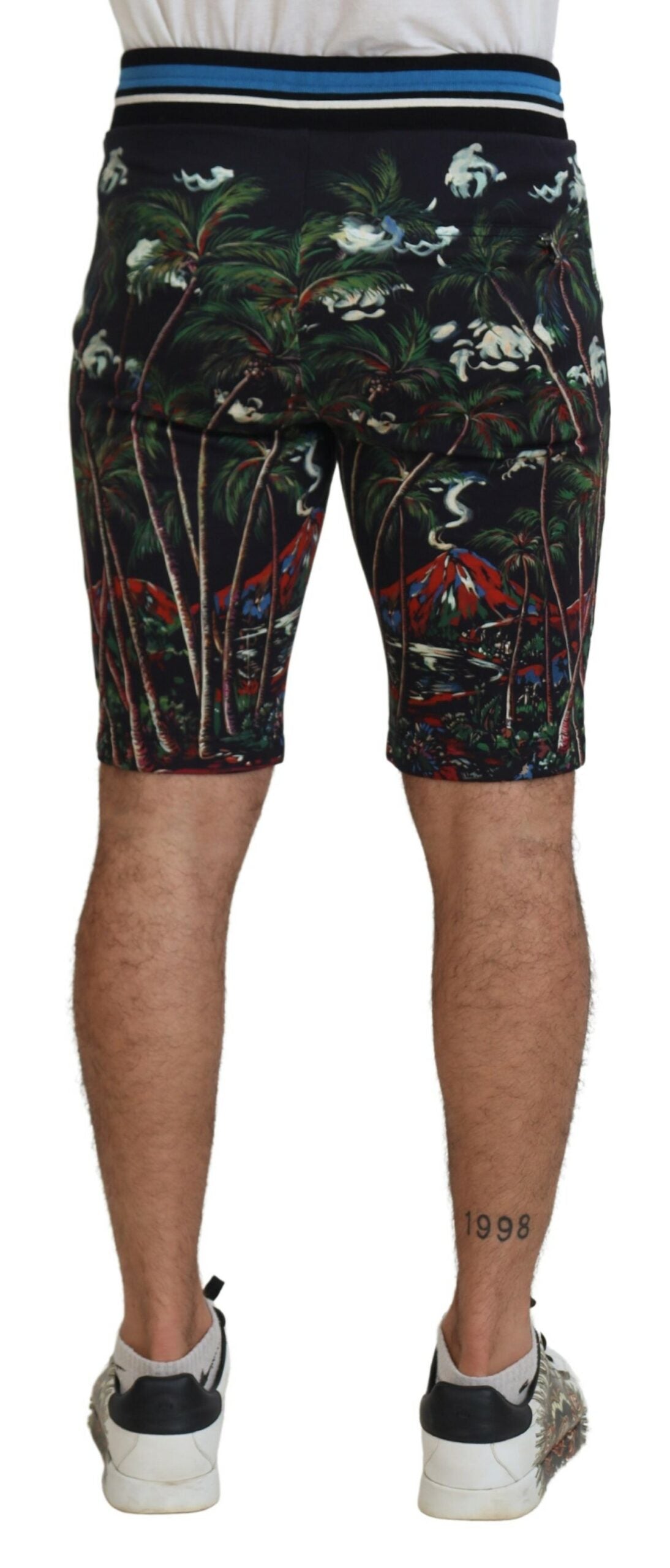 Dolce & Gabbana Black Shorts for Men detail view