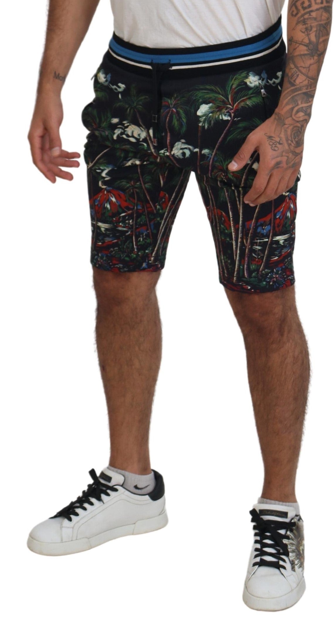 Dolce & Gabbana Black Shorts for Men side view