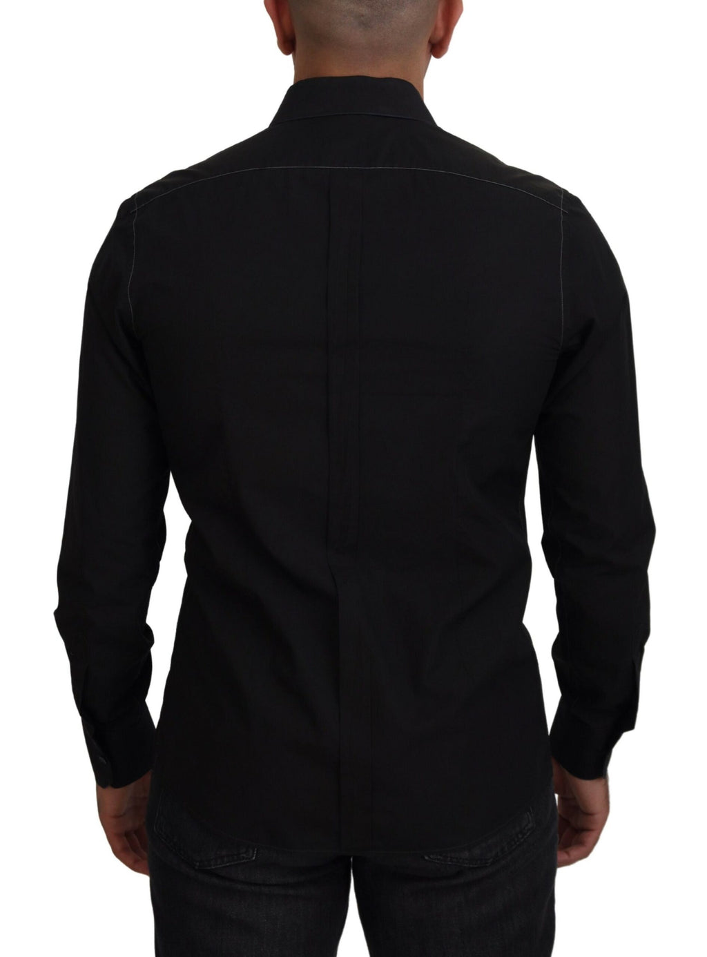 Dolce & Gabbana Black Dress Shirt for Men detail view