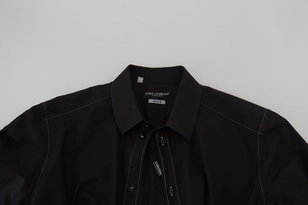 Dolce & Gabbana Black Dress Shirt for Men additional view
