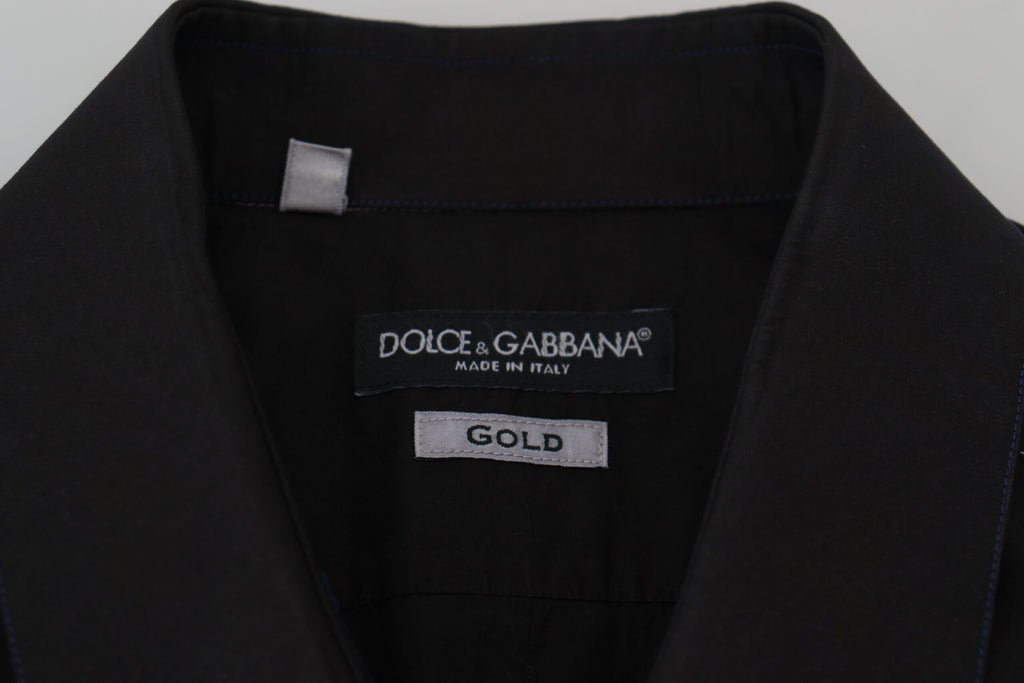 Dolce & Gabbana Black Dress Shirt for Men additional view
