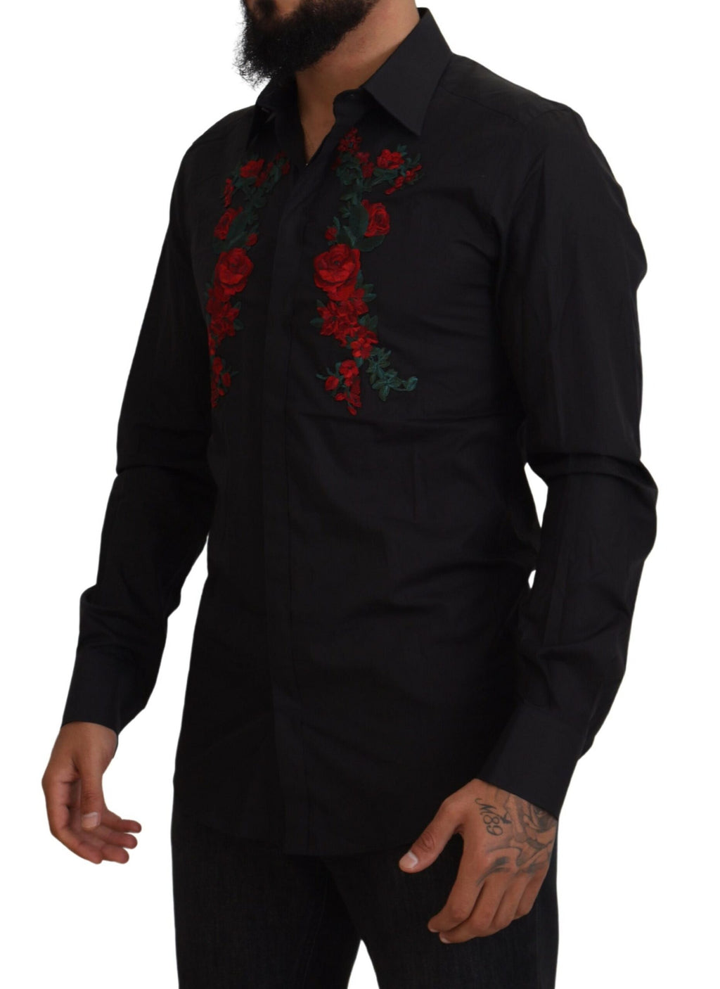 Dolce & Gabbana Black Dress Shirt for Men alternate view