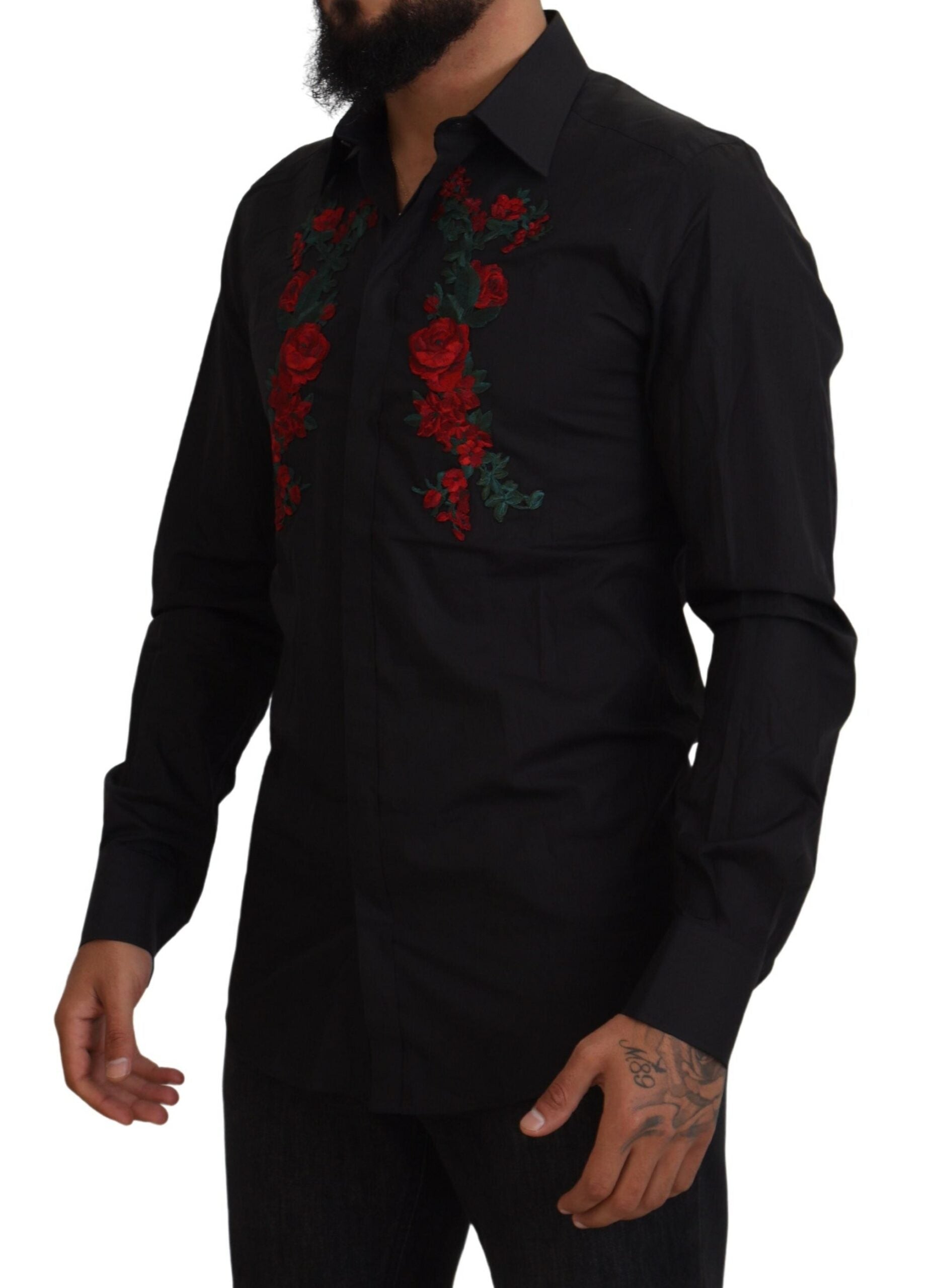 Dolce & Gabbana Black Dress Shirt for Men alternate view