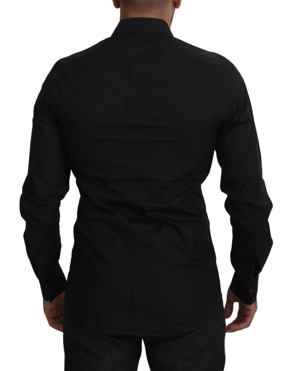 Dolce & Gabbana Black Dress Shirt for Men detail view