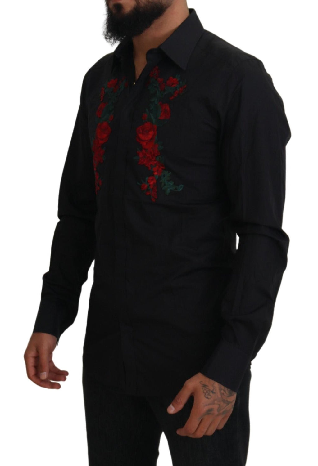 Dolce & Gabbana Black Dress Shirt for Men additional view