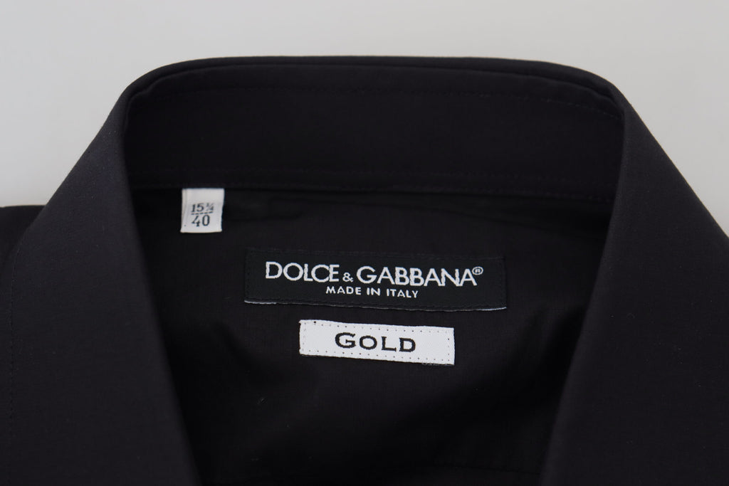 Dolce & Gabbana Black Dress Shirt for Men additional view
