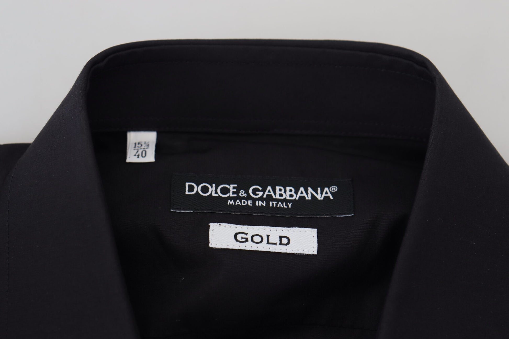 Dolce & Gabbana Black Dress Shirt for Men additional view