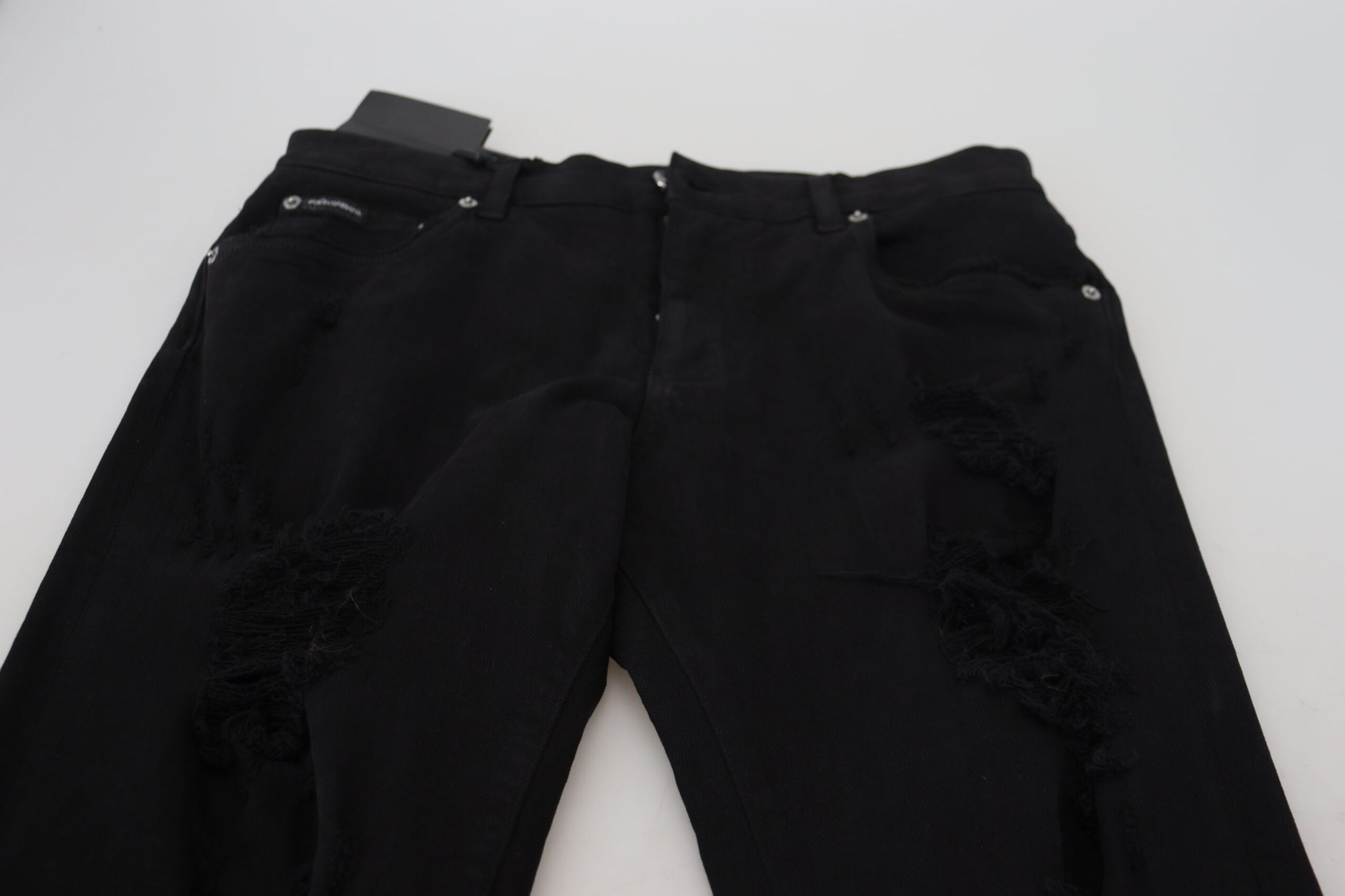 Dolce & Gabbana Black Slim Fit Jeans for Men additional view