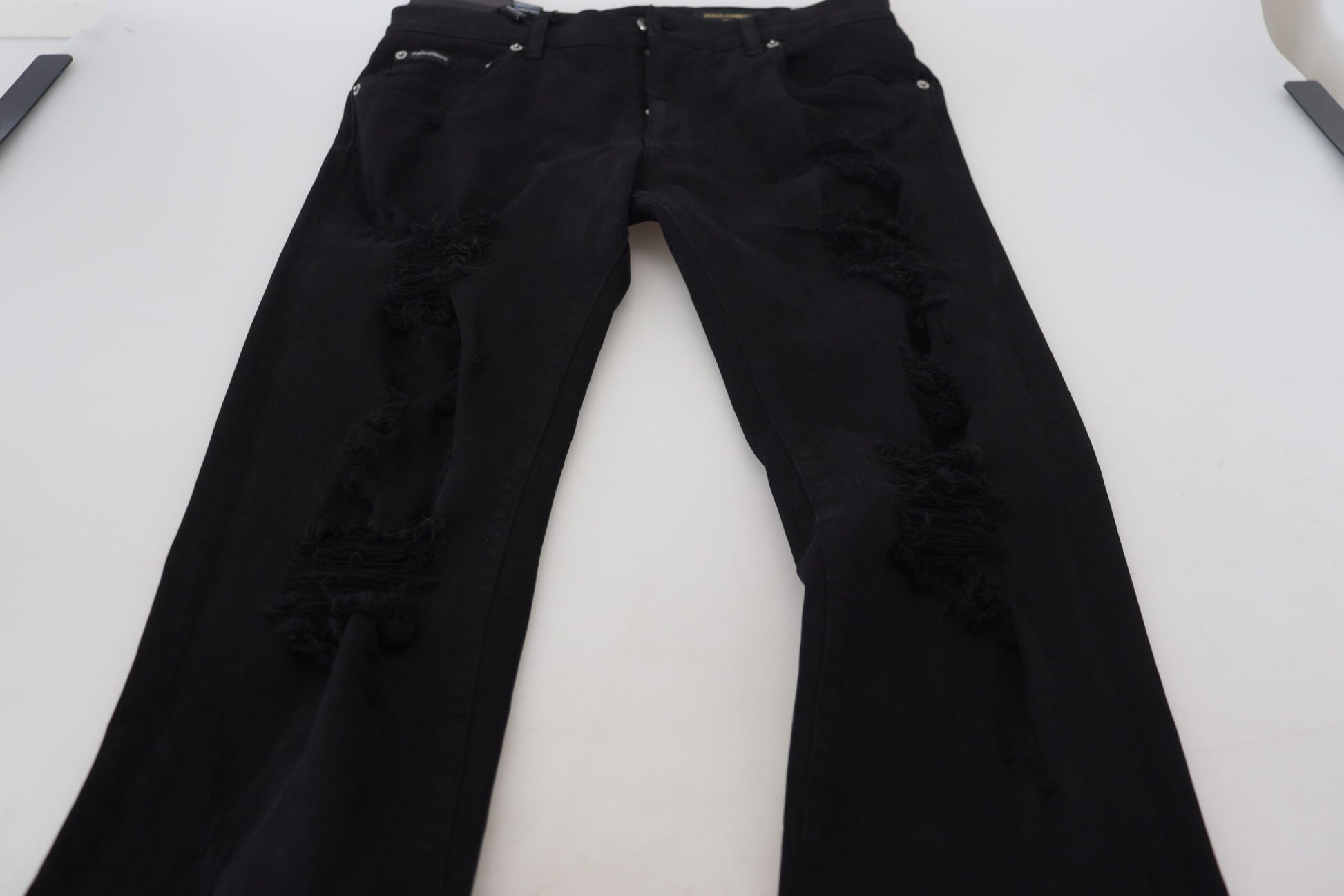 Dolce & Gabbana Black Slim Fit Jeans for Men additional view