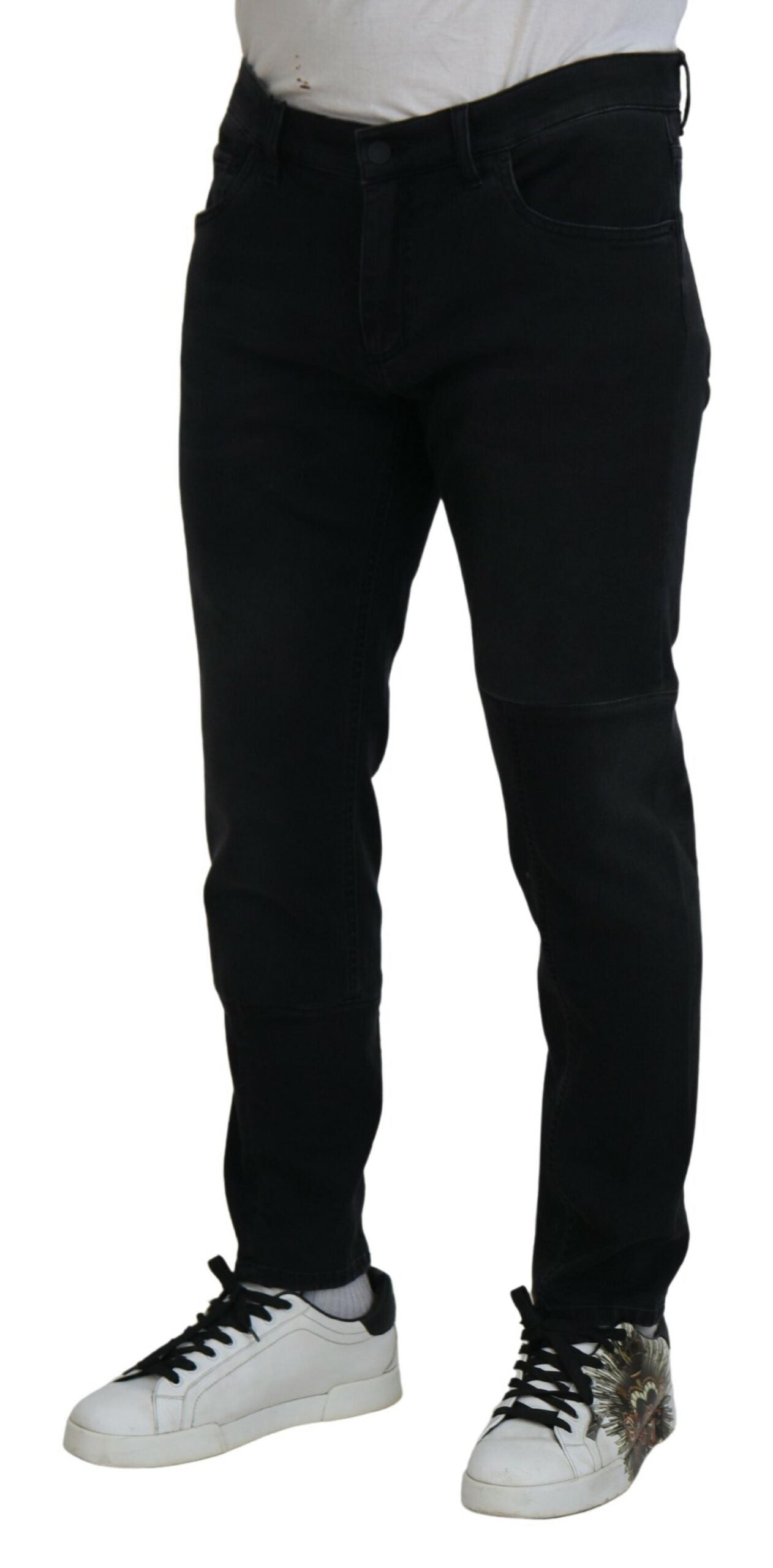 Dolce & Gabbana Black Skinny Jeans for Men alternate view